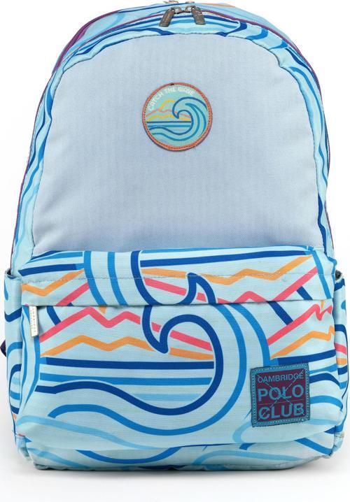 Wave Çift Ana Bölmeli Unisex Çocuk İlkokul Çantası