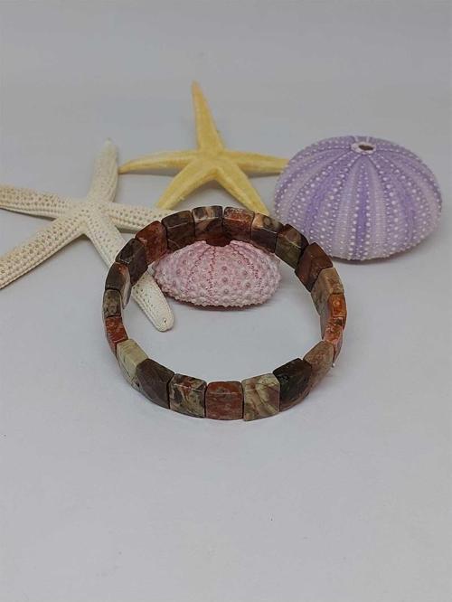 Riyolit Taşı Rolex Model Unisex Bileklik