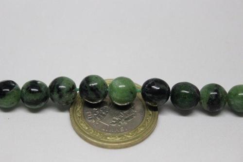 Rubizoit (rubyzoisit) Taşı Yarım Dizi 8mm (18cm Uzunluğundadır)