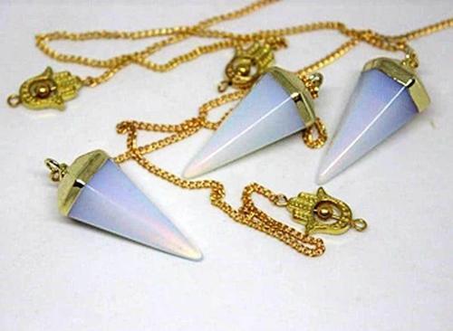 Opal Taşı Pandül Royal Quality Metal Kaplama