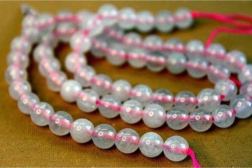 Pembe Kuvars Taşı 6mm/10 Adet