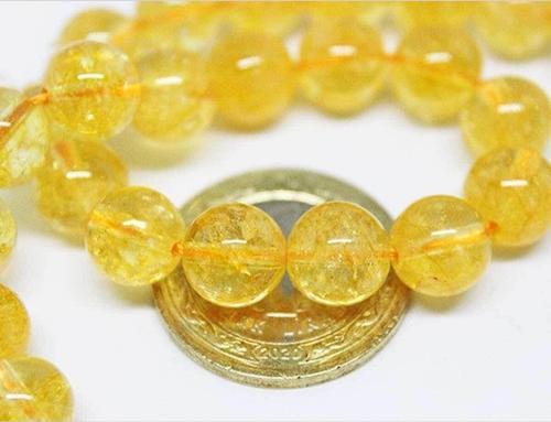 Sitrin Taşı Dizi 10mm