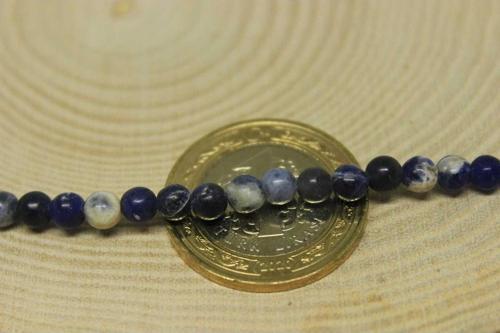 Sodalit Taşı 4mm/10 Adet