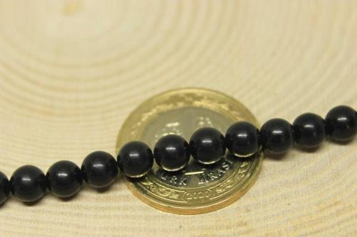 Shungite (şungit) Taşı 6mm/2 Adet