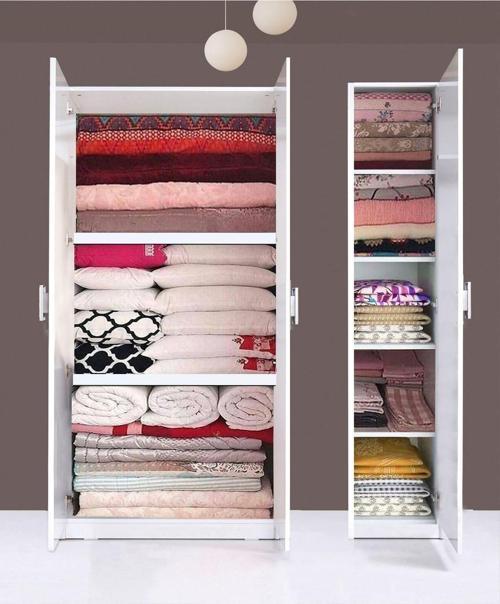 Plus 812489 Stella 2+1 Kapaklı 2 Modüllü Yüklük Yorgan Yatak Dolabı Gardırop - Parlak