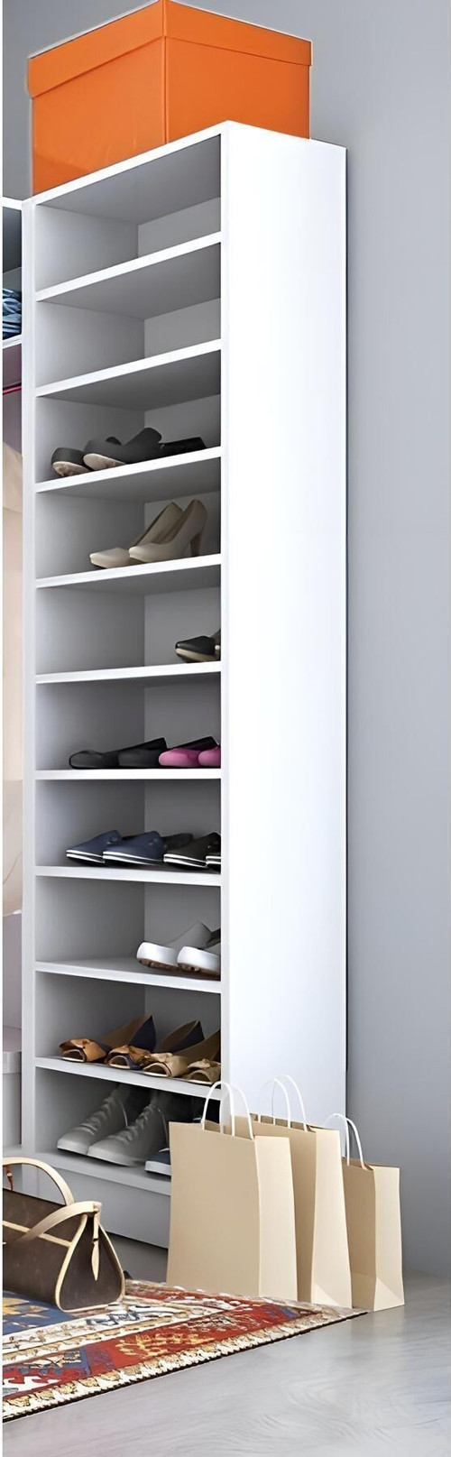 Plus 817488 Flexi Kapaksız Ayakkabılık Modülü Beyaz 45 Cm