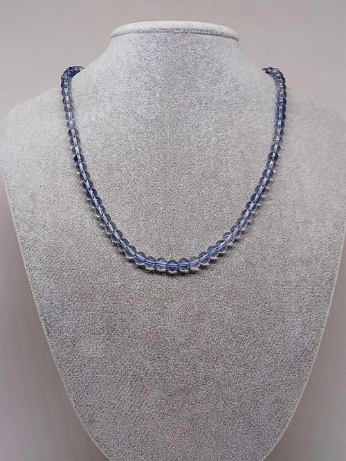 Topaz Taşı Kolye 6mm (Sabit Klipsli)