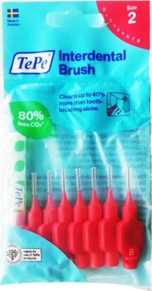 Arayüz Fırçası Kırmızı 0,5 Mm 8'li Paket