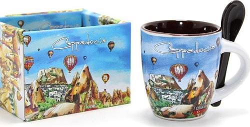 Kaşıklı Yöresel Kahve Fincanı Tekli Model 1