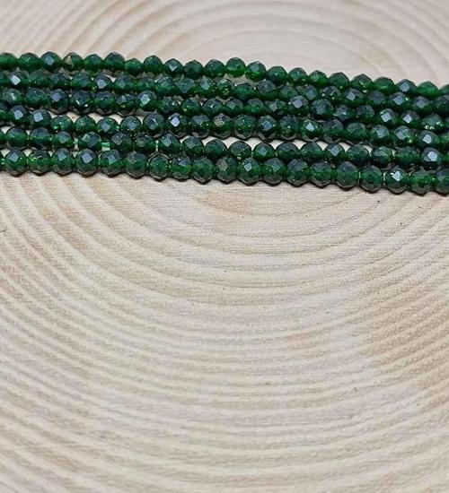 Yıldız Taşı Yeşil YARIM Dizi 2,5mm (17cm uzunluğundadır)