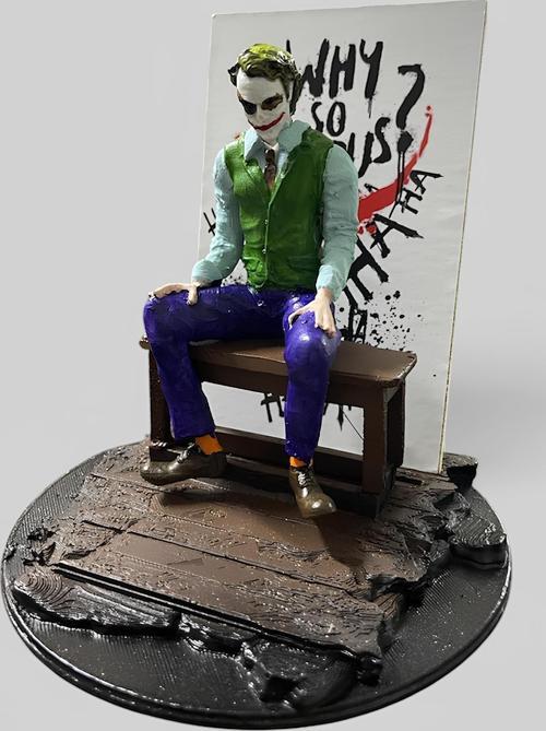 Polyester Joker Figürü