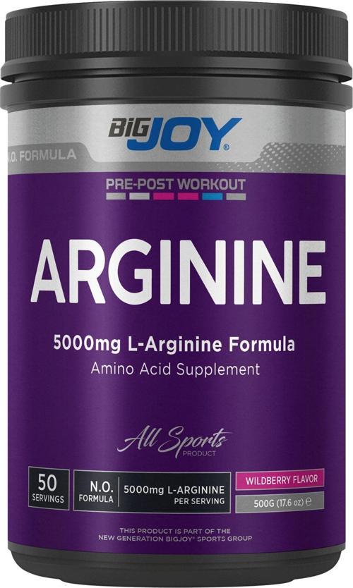 Bigjoy Arginine Powder 500 gr - Orman Meyveli Aromalı
