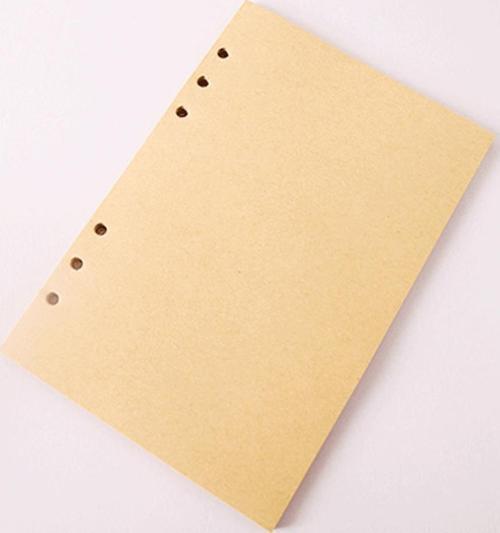 Deri Yaprak Desenli Çizgisiz Defter