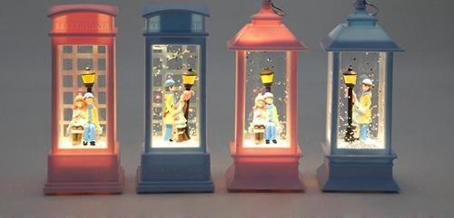 Kış Masalı Işıklı Kar Küresi