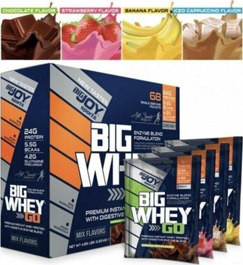 Bigjoy Big Whey Go Protein Tozu 2201 gr Çikolatalı