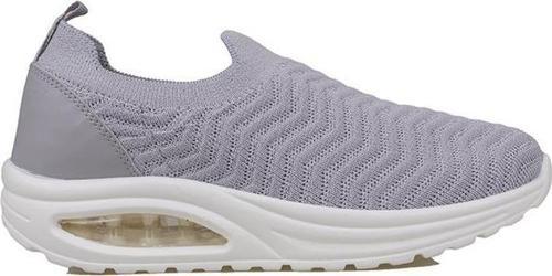 Gri Nalia Kadın Air Taban Yazlık Sneaker
