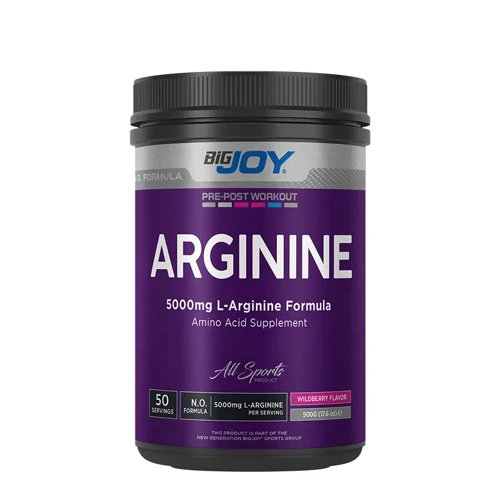 Bigjoy Arginine Powder 500g Orman Meyveli