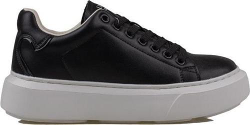 Siyah Amy Hakiki Deri Kadın Sneaker