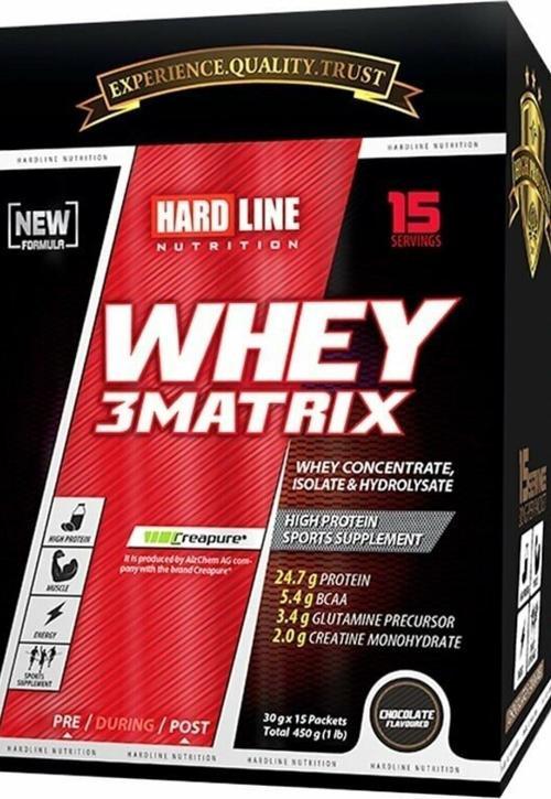 Whey 3matrix 30 gr Tek Kullanımlık 15 Adet - Çikolata Aromalı