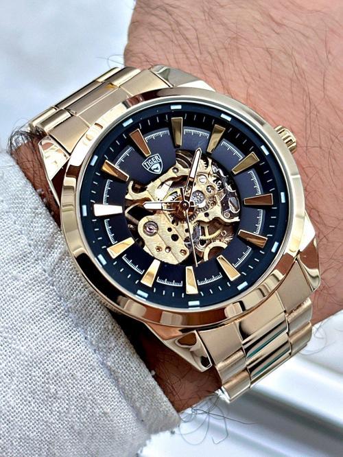 TI-611F TIGER OTOMATİK ÇELİK ERKEK SAATİ