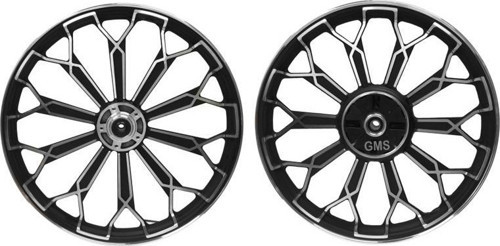 Jant Ön-Arka Set Sıyah 1.60X18-1.85X18 Modıfıye Cg