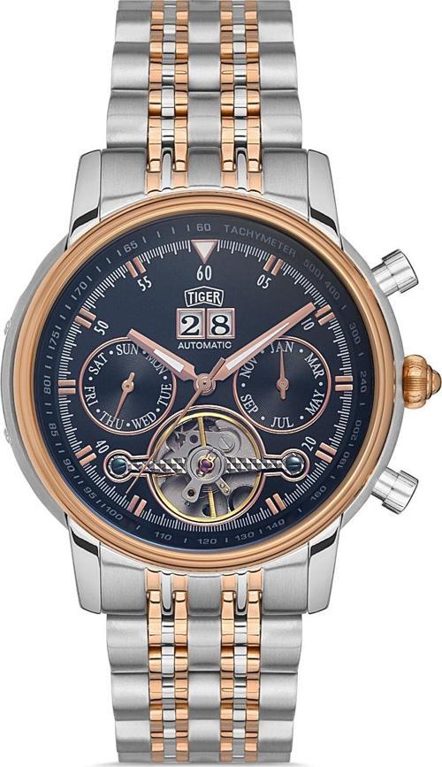 TI-599F TIGER OTOMATİK ÇELİK ERKEK SAATİ
