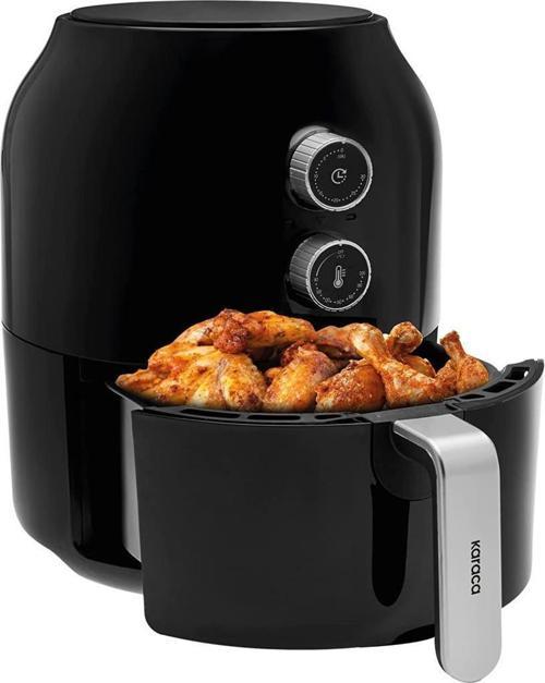 Foodrition Air Fryer Single Pan Black