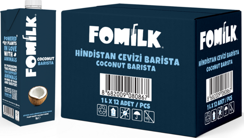 Hindistan Cevizi Barista 1 L x 12 Adet