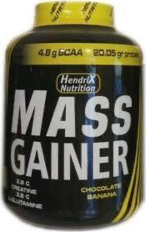 Hendrix Mass Gainer 4 Kg Çift Aroma Çikolata - Çilek
