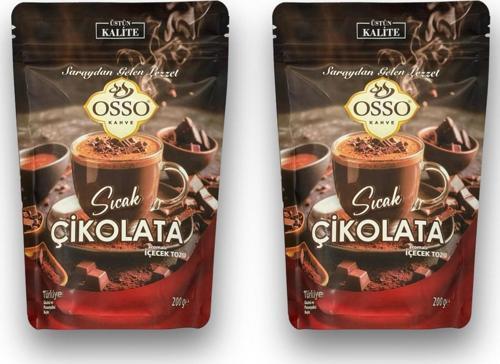2'li Sıcak Çikolata(2X200=400Gr)