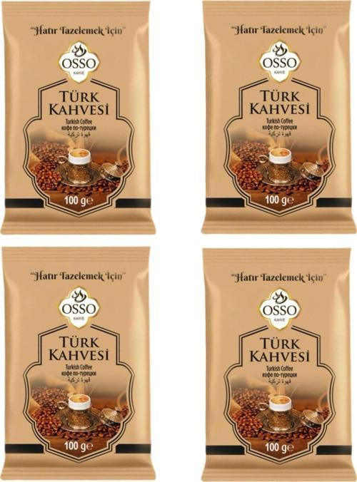 4'lü Türk Kahvesi(4X100=400gr)