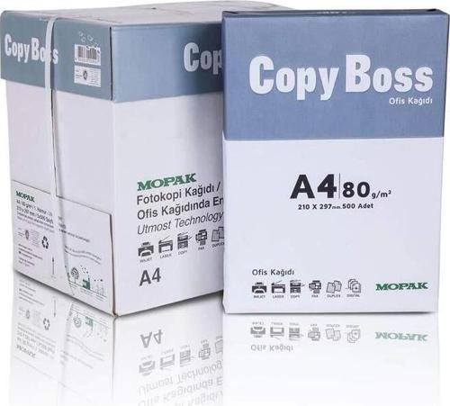 Copy Boss A4 Fotokopi Kağıdı 80gr 5 Paket (2500 Yaprak) (1 Koli)