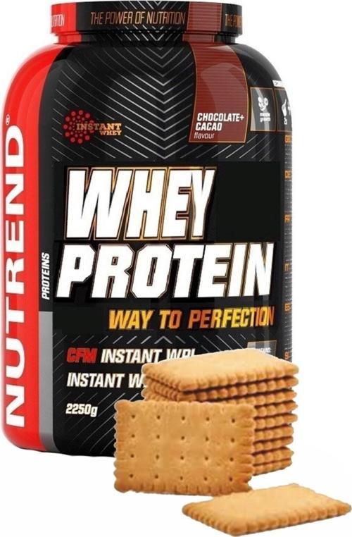 %100 Whey Protein 2250 gr Bisküvi Aromalı Protein Tozu Kas Vücut Geliştirme