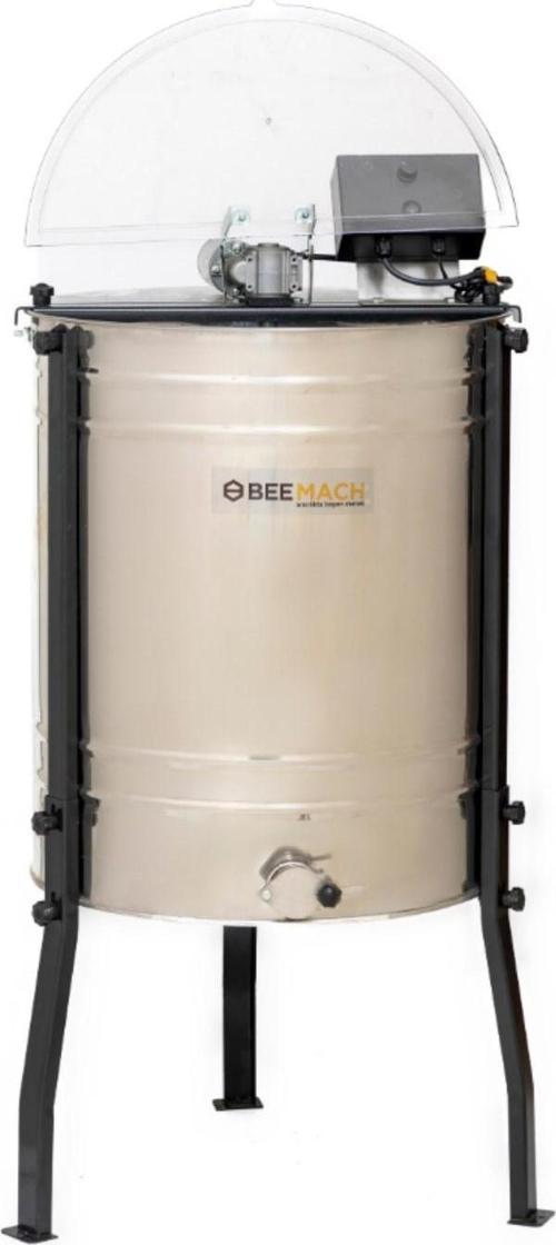 Beemach 304E Kalite 2 Teneke 4'lü Motorlu Bal Süzme Makinesi