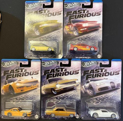 Silver Series Fast & Furious 5'li Set HHR88