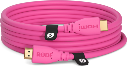 HDMI Kablo 3mt: Pembe | Premium HDMI Kablo (3 metre)