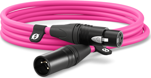 XLR-CABLE (3 mt): Pembe: 3 | Premium XLR Kablo