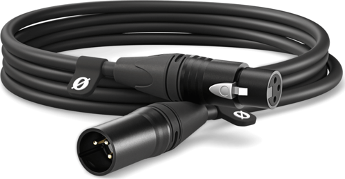 XLR-CABLE (3 mt): Siyah: 3 | Premium XLR Kablo