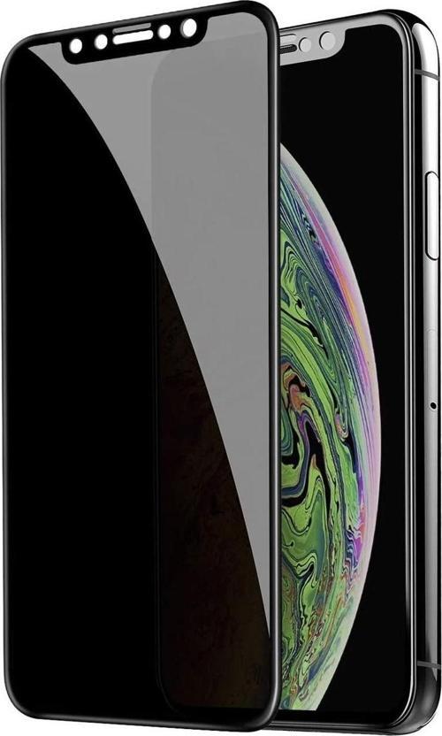 Apple iPhone 11 (6.1) Privacy Mat Seramik Hayalet Ekran Koruyucu Cam