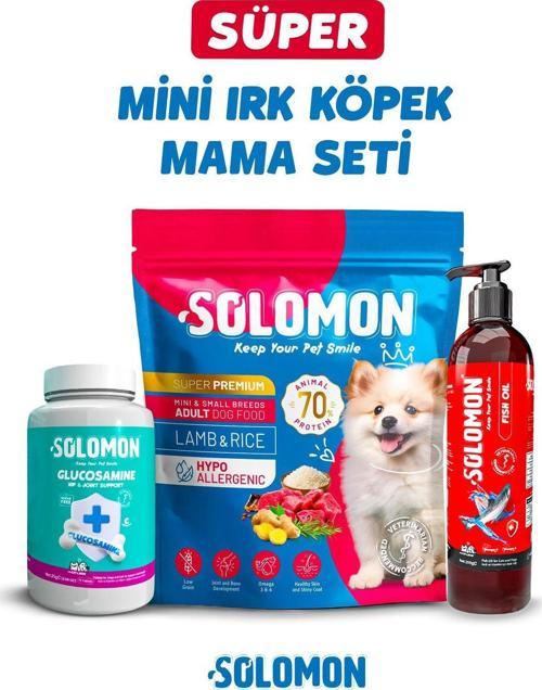 Süper Mini Irk Köpek Mama Seti