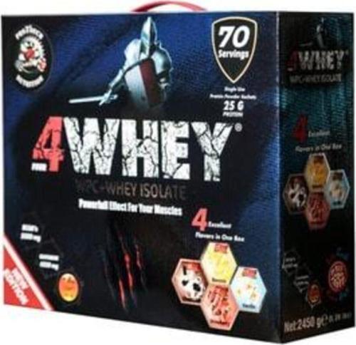 Protouch Whey Protein Tozu 2450 gr 70 Şase Bir Kutuda 4 Aroma+2hediye