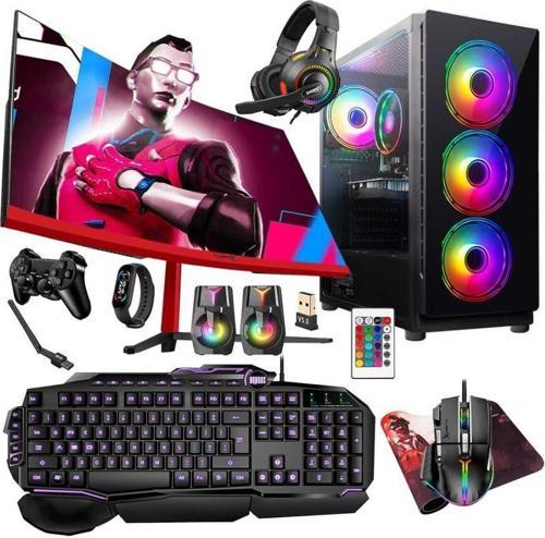 Tx5270 i5 9400F 32GB Ram 512GB SSD 4GB RX560 23.6 inç Curved Oyun Hazır Sistem