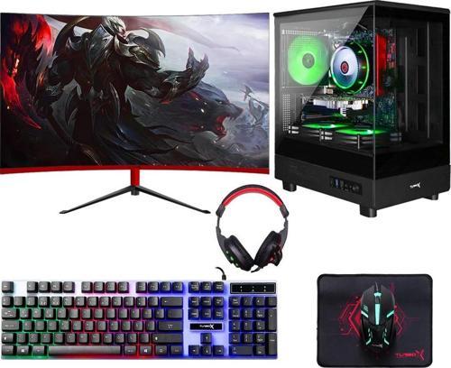 Tx6068 i7 3770 16GB Ram 512GB SSD 4GB RX560 23.6 100Hz Curved Oyun Hazır Sistem
