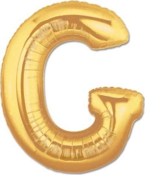 G Harf Folyo Balon Altın Renk  40 İnç