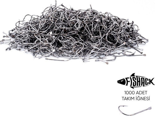 Olta İğnesi - Fishack 505 - No: 3 (1000'li Paket)
