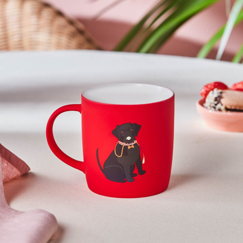Soft Touch Animal Charlie Mug 350 Ml