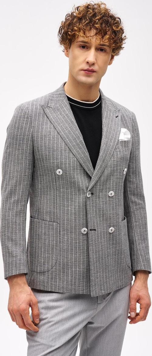 Erkek Siyah Slim Fit / Dar Kalıp Geniş Kırlangıç Ceket