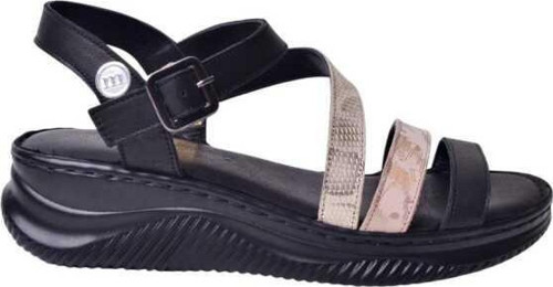 D25-YS-2365 KALIN TABAN KADIN DERİ SANDALET