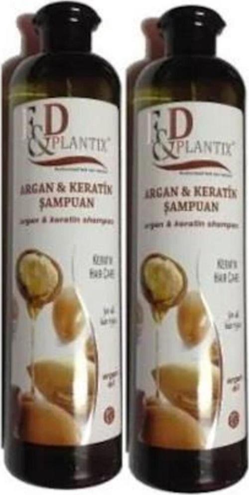 Plantix Argan Ve Keratin Şampuan 700 Ml 2li
