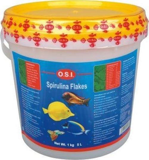 OSI Spirulina Flake %42 Spirulina 50gr Açık